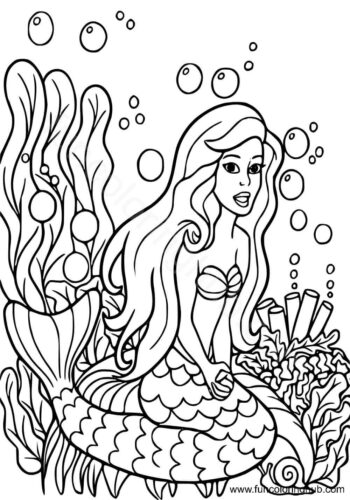Mermaid In Anemone
