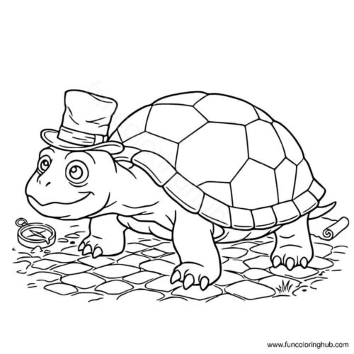 Old and experienced turtle Old and experienced turtle