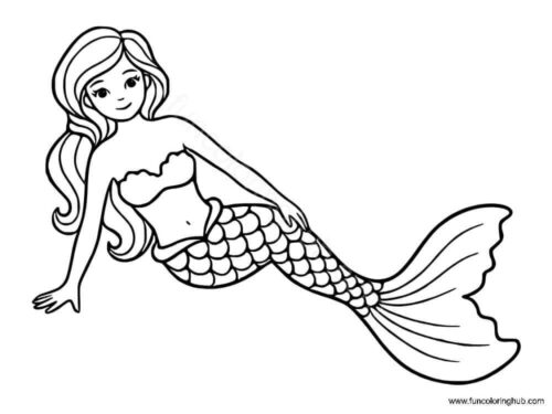 Resting Mermaid