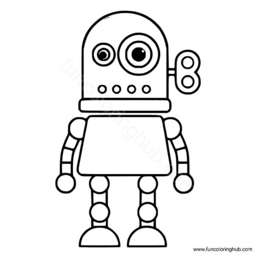 Robot coloring