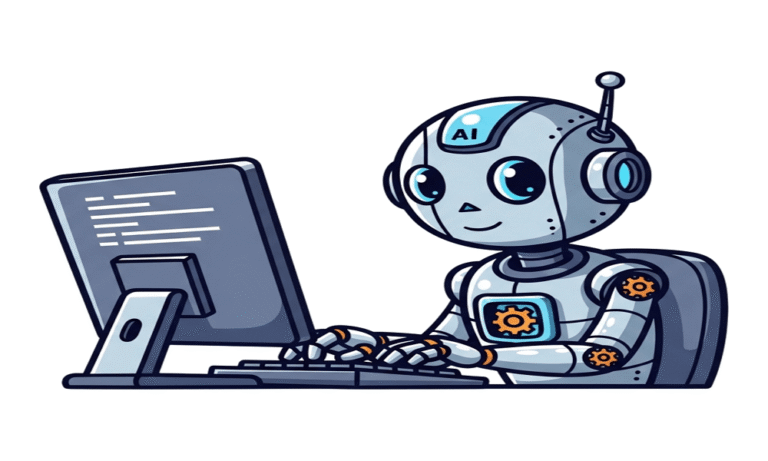 Robot coloring pages for kids