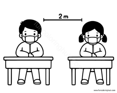 Students coloring page Students coloring page