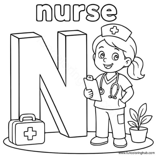 Alphabet N is for Nurse Alphabet N is for Nurse