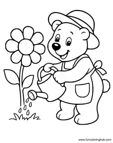 Bear coloring pages to print Bear coloring pages to print
