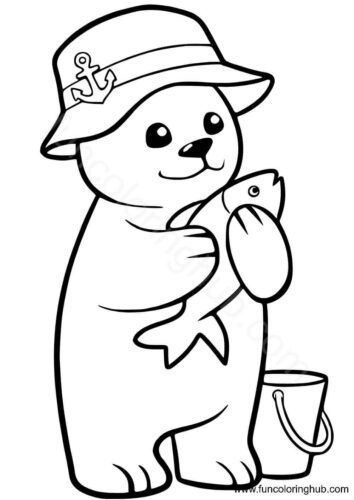 Bear has caught a fish Bear has caught a fish