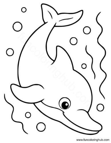 Dolphin Coloring Pages Online Dolphin Coloring Pages Online