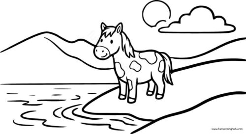 Free Horse Coloring Pages Printable Free Horse Coloring Pages Printable