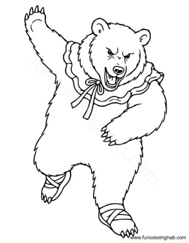 Free bear coloring pages printable Free bear coloring pages printable