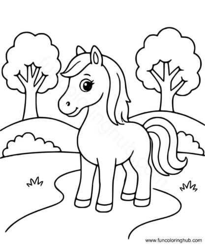 Horse Coloring Pictures To Print Horse Coloring Pictures To Print