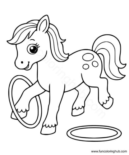 Horse Colouring Pages Horse Colouring Pages