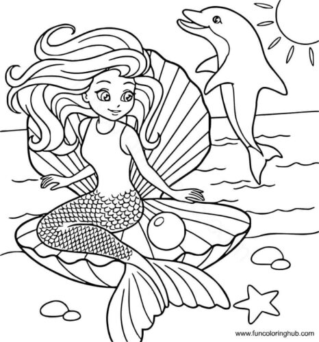 Lisa Frank Dolphin Coloring Page Lisa Frank Dolphin Coloring Page