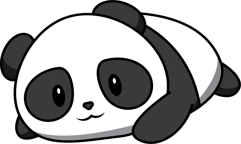 Panda coloring pages for kids
