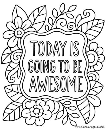 Printable Growth Mindset Coloring Pages Printable Growth Mindset Coloring Pages