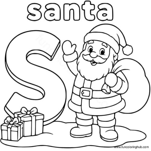 S is for Santa S is for Santa