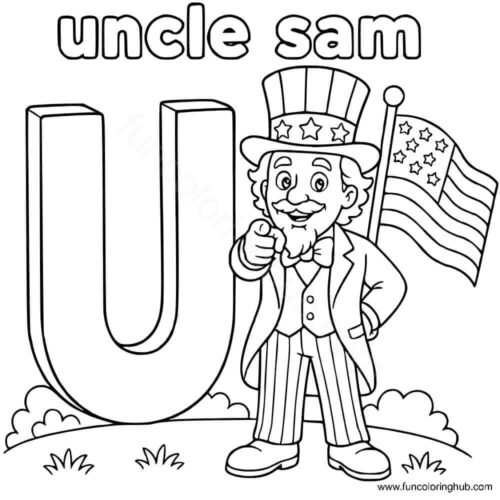 U is for Uncle Sam U is for Uncle Sam