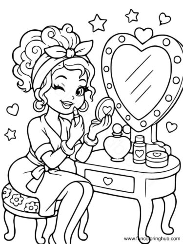 Free Lisa Frank Coloring Pictures