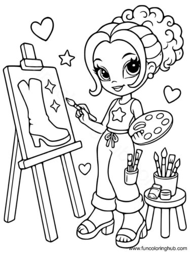 Lisa Frank Coloring Images
