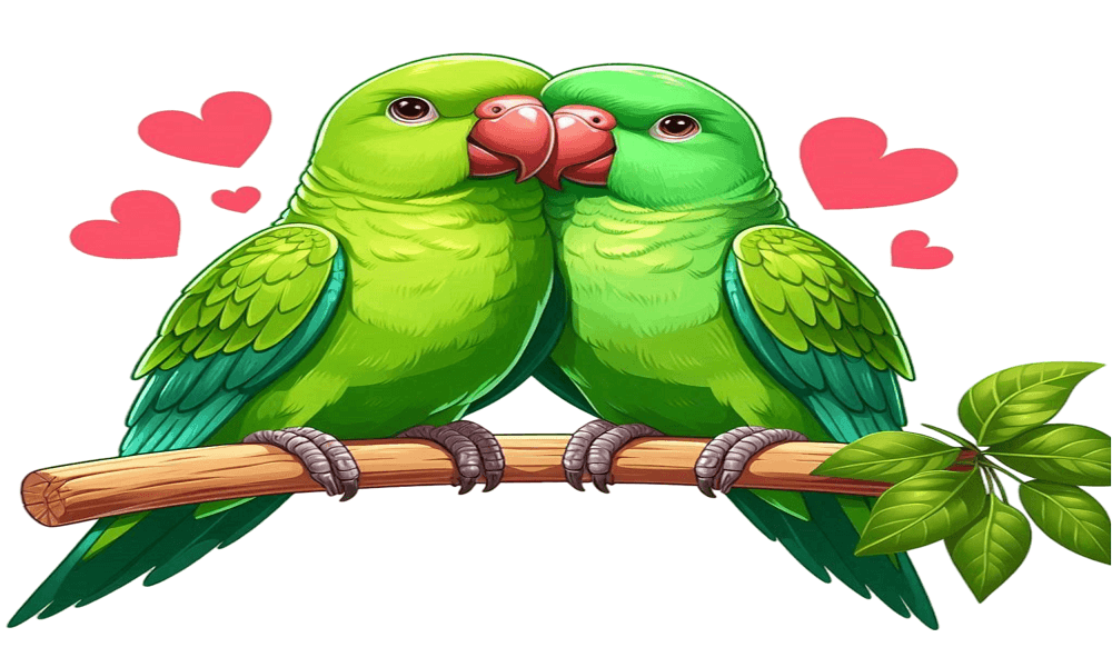 Parrot coloring pages for kids