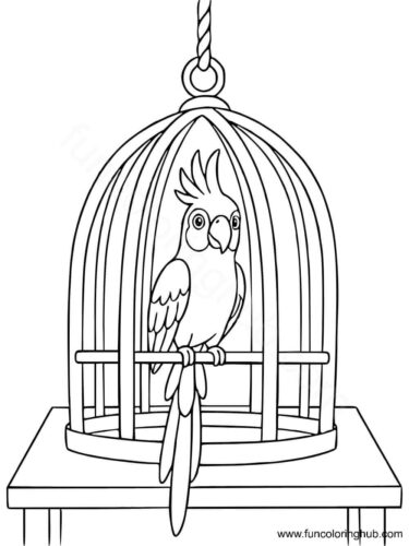 Parrot in a Cage
